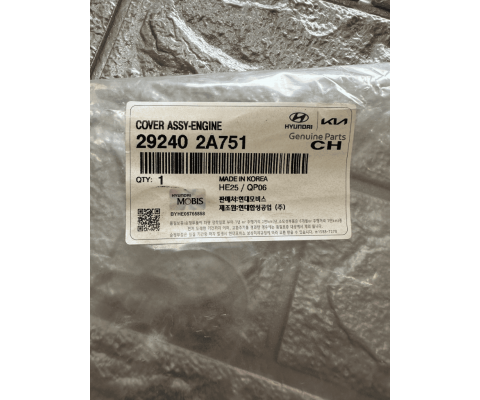 Motor Üst Kapağı Accent Blue - I20 - Ceed Orijinal Mobis | 29240-2A751